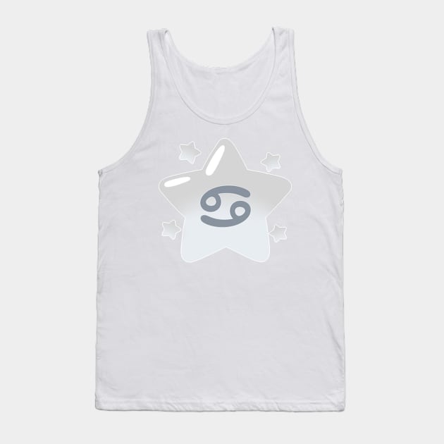 Astrological Sign Star - Cancer Tank Top by leashonlife